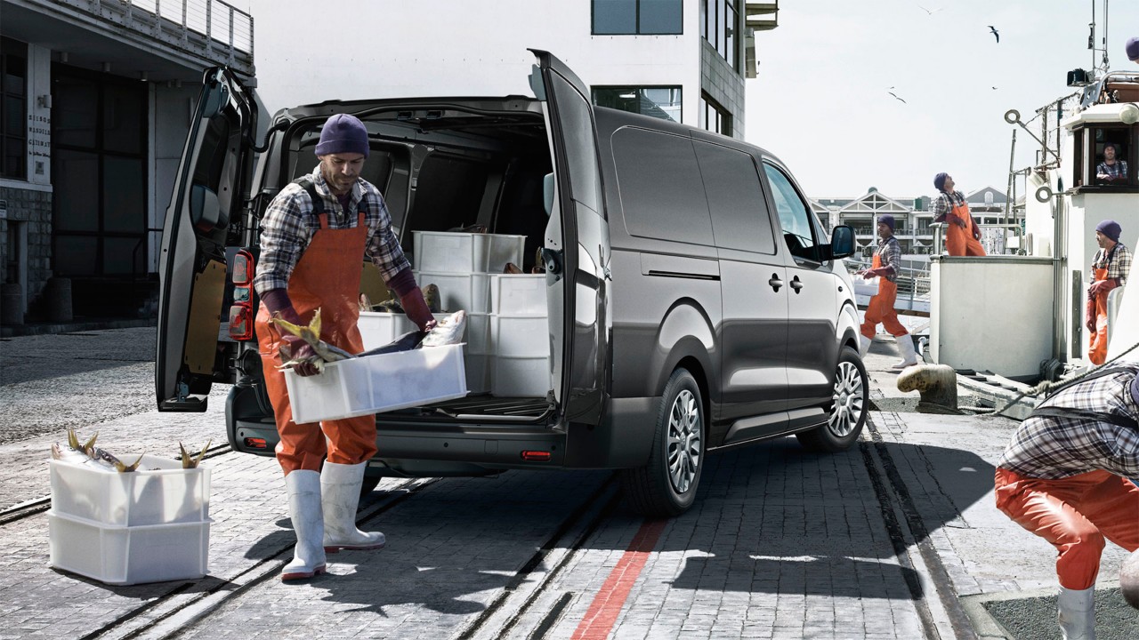 The Proace van is available in a wide range of grades	